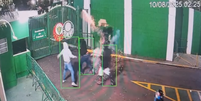 Academia de Futebol do Palmeiras sofre ataque v&acirc;ndalo com bombas e roj&otilde;es  Foto: Reprodu&ccedil;&atilde;o/Instagram/Palmeiras