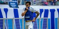 Kaio Jorge (Cruzeiro) celebrando seu gol contra o Ceará, no dia 27.07.2025 Foto: Associated Press / Alamy