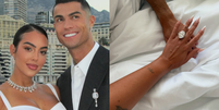 Cristiano Ronaldo pede Georgina Rodríguez em casamento após 9 anos juntos Foto: Reprodução/Instagram