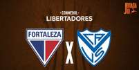 Foto: Arte Jogada10 - Legenda: Fortaleza e Vélez dão o pontapé inicial às oitavas de final da Libertadores / Jogada10