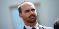 Eduardo Bolsonaro em foto de 2019  Foto: Getty Images / BBC News Brasil