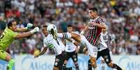  Foto: Lucas Mer&ccedil;on / Fluminense - Legenda: Fluminense tem excelente retrospecto contra colombianos / Jogada10