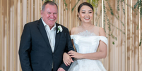 Sidney Oliveira e Sai Ponjan se casaram em 2024 na Tailândia Foto: Reprodução/Inesquecível Casamento