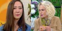 Ju Massaoka e Ana Maria Braga no Mais Você Foto: Reprodução/Globo / Contigo