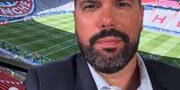 Bruno Formiga participou da transmissão da final da Supercopa da Uefa nesta quarta  Foto: Reprodução/Instagram/Bruno Formiga