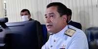 O almirante Garnier Santos, ex-comandante da Marinha sob Bolsonaro Foto: Waldemir Barreto/Agência Senado / Estadão