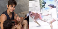 Irmãos brasileiros interceptaram ladrão nas ruas de Barcelona  Foto: Reprodução/Redes sociais