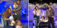 Filhas de Virginia Fonseca e Zé Felipe brigam durante 'parabéns' de irmão caçula   Foto: Reprodução/Instagram