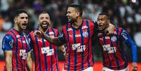 Willian Jos&eacute; marcou o gol da vit&oacute;ria do Bahia contra o Corinthians &ndash;  Foto: Let&iacute;cia Martins/EC Bahia / Jogada10