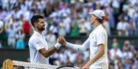 Novak Djokovic e Jannik Sinner  Foto: Getty Images