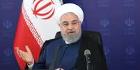 O então presidente iraniano Hassan Rouhani preside uma reunião de gabinete, em Teerã, em 23 de maio de 2020.  Foto: Presidencia de Irán/AFP/Archivos / RFI