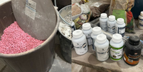 Fábrica de suplementos clandestina é interditada pela Anvisa no ES  Foto: Divulgação/Anvisa