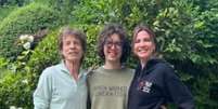 Mick Jagger, Lucas Jagger e Luciana Gimenez  Foto: Reprodu&ccedil;&atilde;o | Instagram