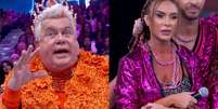 Milton Cunha e Nicole Bahls na Dança dos Famosos (Reprodução/TV Globo)  Foto: Contigo