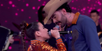 Wanessa e Luan Pereira interpretam 'É o Amor'  Foto: Reprodução/Rede Globo