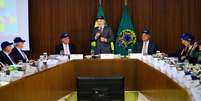 Presidente Lula em reunião ministerial nesta terça-feira, 26  Foto: Wilton Junior/Estadão / Estadão