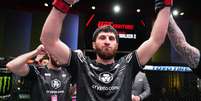 Magomed Ankalaev ap&oacute;s vencer o UFC Vegas 84   Foto: Divulga&ccedil;&atilde;o/UFC / Esporte News Mundo