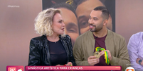 Ana Maria Braga e Gil do Vigor no Mais Voc&ecirc;  Foto: Reprodu&ccedil;&atilde;o | Globoplay