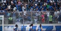 Cruzeiro e Palmeiras entraram em campo às 10h30 (horário de Brasília), pelo jogo de volta da semifinal do Brasileirão Feminino 2025  Foto: Luciano Brew/Especial para o Terra