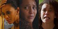 Helena ('Viver a Viva'), Raquel ('Vale Tudo') e Vitória ('Amor de Mãe'): Taís Araújo cansou de personagens negras que precisam sofrer muito para justificar um final feliz  Foto: Reprodução/TV