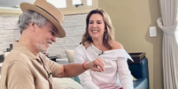 Renata Capucci entrevistou Carlinhos de Jesus para o podcast 'Isso É Fantástico'  Foto: Robson Fordein/Rede Globo