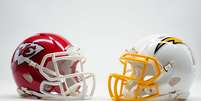 Kansas City Chiefs e Los Angeles Chargers se enfrentam na Neo Química Arena, em São Paulo, na estreia da nova temporada da NFL  Foto:  Kirby Lee/Getty Images