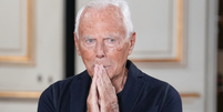 Fortuna de Giorgio Armani supera R$ 65 milh&otilde;es: sem filhos, saiba quem deve herdar o patrim&ocirc;nio do ic&ocirc;nico estilista.  Foto: Getty Images / Purepeople