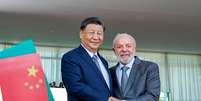 O presidente Luiz In&aacute;cio Lula da Silva e o presidente chin&ecirc;s, Xi Jinping, se encontraram duas vezes no &uacute;ltimo ano  Foto: Ricardo Stuckert/PR