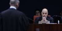 Ministro Alexandre de Moraes, do STF, durante o julgamento da Ação Penal 2.668  Foto: Divulgação/Rosinei Coutinho/STF
