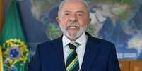 Presidente Lula durante pronunciamento de 7 de setembro em rede nacional  Foto: Reprodução/TV Globo