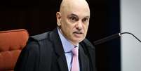 Ministro Alexandre de Moraes durante julgamento nesta terça-feira, 9  Foto: Gustavo Moreno/STF