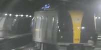 Trem descarrilha na linha 4-Amarela  Foto: Reprodução | Redes sociais