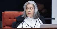 Ministra Cármen Lúcia no julgamento da trama golpista no STF nesta quarta-feira, 10  Foto: Antonio Augusto/STF
