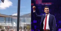 Vídeo mostra pessoa em telhado próximo de onde Charlie Kirk foi baleado  Foto: Reprodução/X @charliekirk11