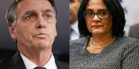 Bolsonaro e Damares  Foto: Reprodução/Redes sociais / Contigo