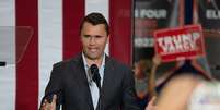 O ativista conservador Charlie Kirk era aliado do presidente Donald Trump  Foto: AFP via Getty Images / BBC News Brasil