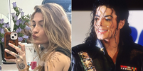Paris afirma que internautas a marcam em fotos da autópsia do pai, Michael Jackson  Foto: Reprodução/Instagram @parisjackson e X @michaeljackson