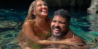 Paulo Vieira e Ilana Sales s&atilde;o namorados  Foto: Reprodu&ccedil;&atilde;o/Instagram/@paulovieira.oficial