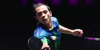 Hugo Calderano é dominado por Wang Chuqin e fica com o vice no WTT de Macau   Foto: World Table Tennis / Eng Chin An