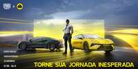 PUBG Mobile anuncia parceria com Lotus e traz carros esportivos ao campo de batalha  Foto: Reprodução/Krafton