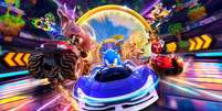 Sonic Racing: CrossWorlds traz corridas caóticas, diversão e muita cor na tela Foto: Reprodução/Sega