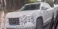 Nova gera&ccedil;&atilde;o da picape Volkswagen Amarok em testes no Brasil  Foto: Reprodu&ccedil;&atilde;o/BFMS Oficial/Instagram