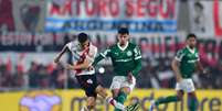 Palmeiras e River Plate se enfrentam na Argentina  Foto: Marcelo Endelli / Getty Images