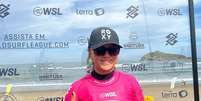 Laura Raupp estreou em grande estilo na 3ª etapa do Circuito Banco do Brasil de Surfe 2025  Foto: Gabriel Gatto/Terra