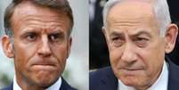 Trocas de farpas entre Emmanuel Macron e Benjamin Netanyahu só começou, avaliam especialistas.  Foto: © DS / RFI
