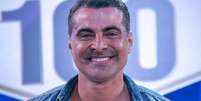 JP Mantovanni no cen&aacute;rio do 'Game dos 100': morte tr&aacute;gica no dia da final do programa  Foto: Divulga&ccedil;&atilde;o/TV Record