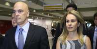 O ministro Alexandre de Moraes e sua esposa, a advogada Viviane Barci de Moraes Foto: André Dusek/Estadão / Estadão