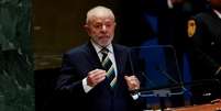 Lula fala no início da 79ª sessão da Assembleia Geral da ONU, em 2024, em Nova York  Foto: DW / Deutsche Welle