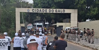 Torcida do Galo fez cobranças ao elenco pelo desempenho recente  Foto: Reprodução/ Redes Sociais