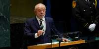 Lula abriu a Assembleia Geral da ONU  Foto:  Taylor Hill / Getty Images